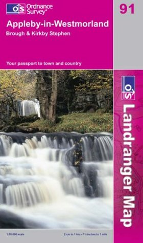Full Download Ordnance Survey Landranger Map 91 Appleby-in-Westmorland, Brough & Kirkby Stephen (Flat Sheet) -  | ePub