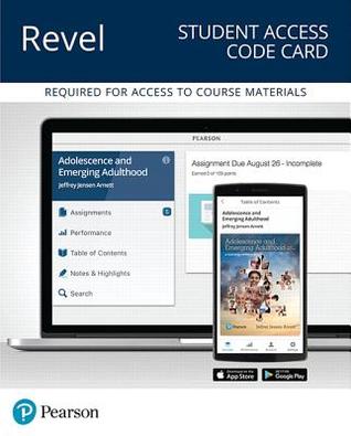 Read Revel for Adolescence and Emerging Adulthood: A Cultural Approach -- Access Card - Jeffrey Jensen Arnett | ePub
