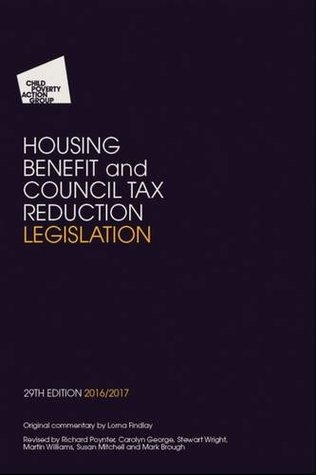 Full Download Cpag's Housing Benefit and Council Tax Reduction Legislation 2016-17 - Child Poverty Action Group file in PDF