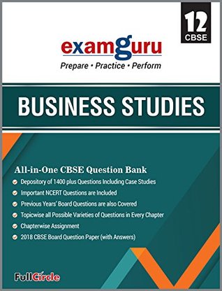 Download Examguru All In One CBSE Question Bank for Class 12 Business Studies (Mar 2019 Exam) - C.B. Gupta | ePub