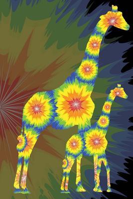 Download Giraffe Tie Dye Journal Mama and Baby: Lined Journal Notebook 140 Pages 6x9 Inch - Anne Mayhill file in ePub