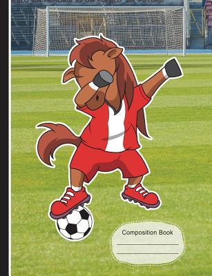 Full Download Dabbing Horse Soccer Player Composition Notebook: Graph Journal, 4x4 Quad Ruled Graph Paper, School Math Teachers, Students, 200 Graph Pages (7.44 X 9.69) -  | ePub