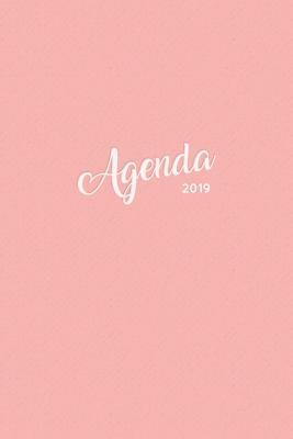 Full Download Agenda 2019: 2019 Weekly Monthly Planner Organizer 6x9 Baby Pink Hand-Lettering -  file in PDF