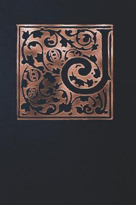 Read Notebook: Art Nouveau Initial J - Copper on Black - Lined Diary / Journal -  file in PDF