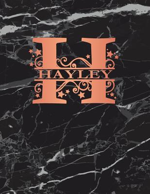 Full Download Hayley: Personalized Sketchbook 8.5 X 11. Monogram Letter H Sketch Pad/Journal/Note Book. Black Marble & Rose Gold Cover. Doodle, Notebook, Journal, Create! -  file in PDF
