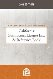 Read Online California Contractors License Law & Reference Book 2019 - Gavin Newsom file in PDF