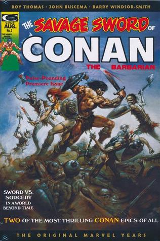 Read Online Savage Sword of Conan: The Original Marvel Years Omnibus Vol. 1 DM Variant - Roy Thomas file in PDF