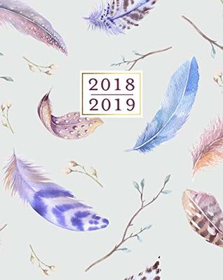 Full Download 2018 - 2019 Weekly Planner: Boho Vintage Bird Feathers 16 Month Agenda Book, September 2018 - December 2019 -  file in PDF
