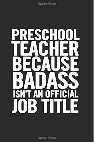 Full Download Preschool Teacher Notebook: Lined 6x9 Thank You Appreciation Gift for teacher, perfect year end gag gift or retirement, cute journal to show appreciation for awesome educators, useful present -  | PDF