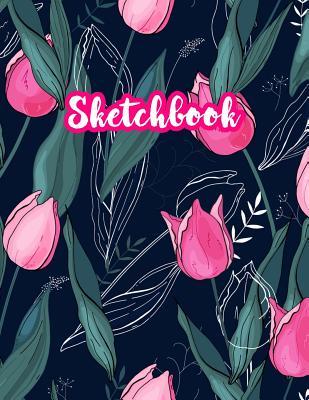 Download Sketchbook: Cute Drawing Note Pad and Sketch Book for Kids, Girls and Adult - Large 8.5 x 11 Matte Cover with White Interior (Perfect for Sketching, Coloring, Watercolor, Mixed Media, Doodling, Write and Draw Journal and Notebook) - Kristen Norris file in ePub