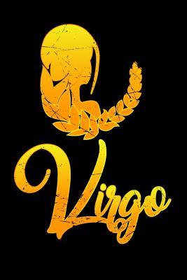 Read Online Virgo: Grimoire, Spellbook 100 page 6x9 Retro Horoscope spell Journal to record Ritual or spells purpose, ideas and notes - Darren Witch file in PDF