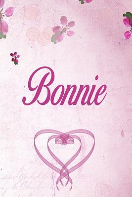 Download Bonnie: Personalised Name Notebook/Journal Gift For Women & Girls 100 Pages (Pink Floral Design) for School, Writing Poetry, Diary to Write in, Gratitude Writing, Daily Journal or a Dream Journal. - Personalised Name Publishers | ePub