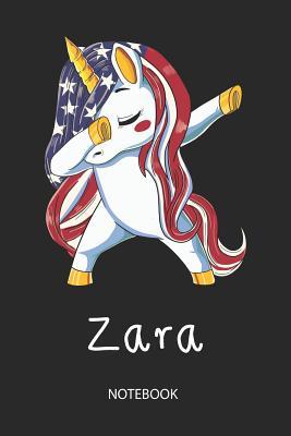 Download Zara - Notebook: Blank Lined Personalized & Customized Name Patriotic USA Flag Hair Dabbing Unicorn School Notebook / Journal for Girls & Women. Funny Unicorn Desk Accessories & First Day Of School, 4th of July, Birthday, Christmas & Name Day Gift. -  | PDF