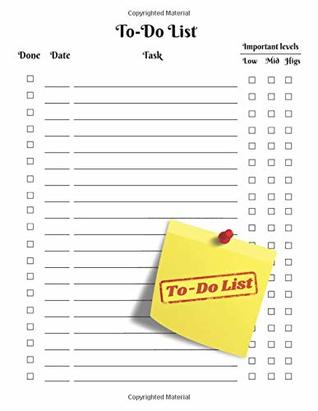 Full Download To-Do List: To Do List Notebook , with Checkboxes Personal and Business Activities (100 Pages 8.5 x 11 ) - To-do task paper | ePub