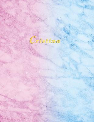 Download Cristina: Personalized college ruled journal for girls Standard lined size composition exercise note book -  | ePub