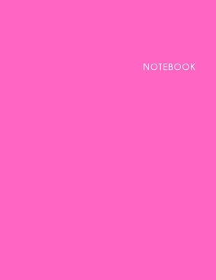 Full Download Notebook Pink Cover: Lined Notebook - Size (8.5 x 11 inches) - 120 Pages - Dorothy J Hall file in ePub