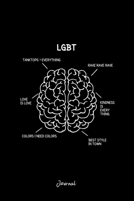 Read Online Journal: Dot Grid Journal - LGBT Mind Think Quotes Sayings Brain Cute Christmas Gift - Black Dotted Diary, Planner, Gratitude, Writing, Travel, Goal, Bullet Notebook -  | ePub